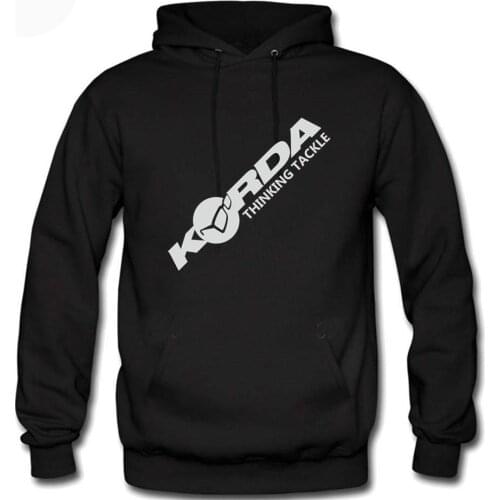 Korda Inspired Tribute Angling Fishing Fish Carp Leisure Camping Sweatshirt Hoodies Men Winter Casual Tracksuit Pullover Hoody