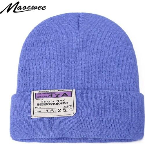 Autumn Winter Spring Warm Beanies Cottton Knitted Hats Female Casual Outdoor Head Caps Hat Skullies Beanies For Women Men Lovers