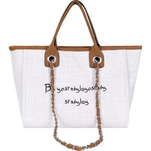 Luxury Chain Shoulder Bag for Women High Quality Tote Bag Large Capacity Handbag Fashion Shopping Bag Women Purse Crossbody Bag