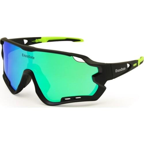 EnzoDate Cycling Polarized Goggles with 3 Lenses MTB Eyewear Outdoor Sports Sunglasses for Mountain Bike ATV