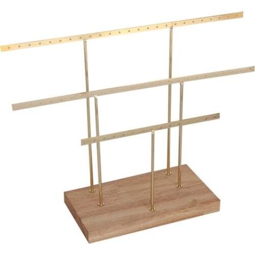 Hanging Jewelry Display Rack Tree Organizer Metal Rack for Holding Women Jewelries Earrings Rings Necklaces Ear Stud Pendant