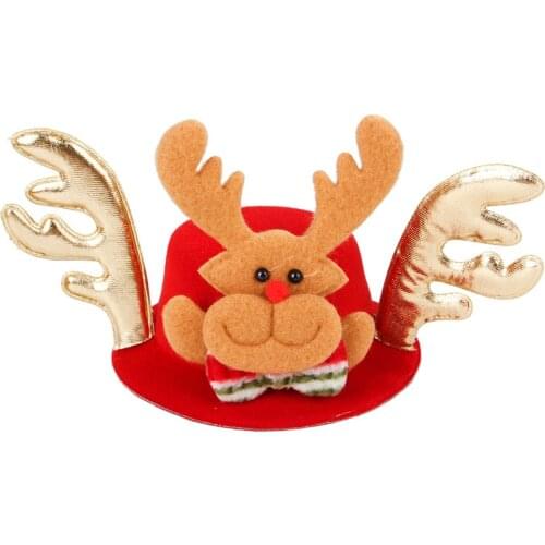 Funny Cat Hat Elk Santa Snowman Pet Dog Party Hat For Cat Costume Christmas Dressing Up Cat Party Costume Cap For Cats Dogs