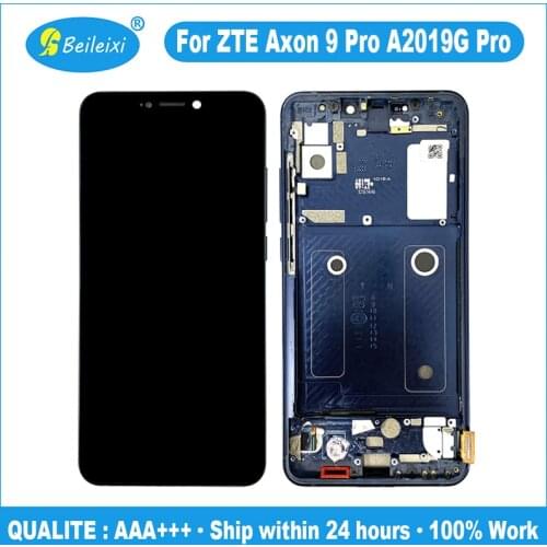 For ZTE Axon 9 Pro LCD Display Touch Screen Digitizer Assembly Replacement Accessory For ZTE A2019G Pro