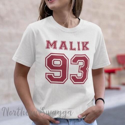 ZAYN MALIK Shirts MALIK 93 T Shirt Cotton Tumblr Women Tshirt Malik Casual Top Tees T Shirt Gothic Hip Hop Tumblr Tees T-shirts