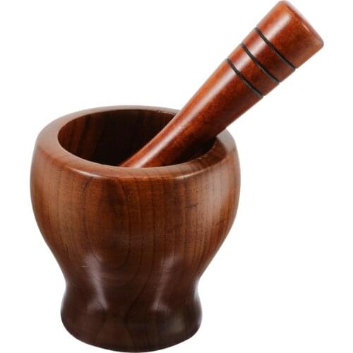 1 Set Durable Garlic Mortar And Pestle for Home Restaurant Hotel