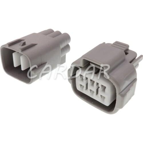 6 Pin 6188-0175 6189-0323 Auto TS Accelerator Pedal Plug Light Lamp Socket Car Water Spray Relay Controller Connector For Toyota