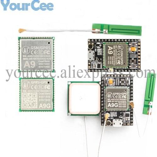 A9 A9G GPRS GPS Beidou Module A9 A9G Development Board Communication Wireless Transmission Positioning Antenna Voice SMS IOT