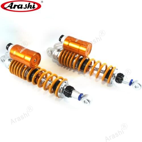 ARASHI 360mm Suspension Adjustable Nitrogen Charged Rear Shock Absorbers For Honda CB1000 Super Four 1992 1993 1994 1995