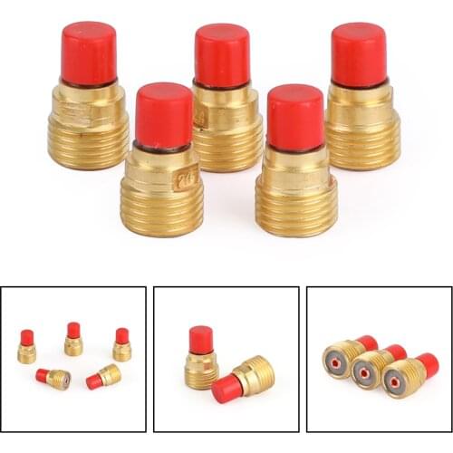 Areyourshop 5pcs Gas Lens Collet Body 45V44 3/32" For TIG Welding Torch 9 20 25