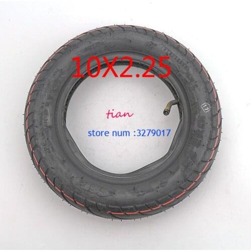 Free shipping 10x2.25 tires With Rubber Inner Tube for 10 " Hover Board F1 A8 Smart Electric Scooter 2 Wheels Scooter