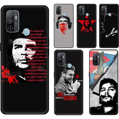 Che Guevara Smoking Cigar For OPPO A5 A9 2020 A1K A15 A52 A72 A83 A91 F5 Reno 2Z 4 Pro A3S A5S A31 A53 Phone Cover
