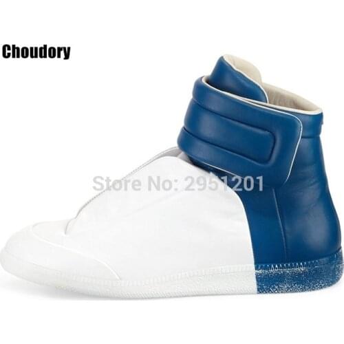 Choudory Men's Leather Sneakers