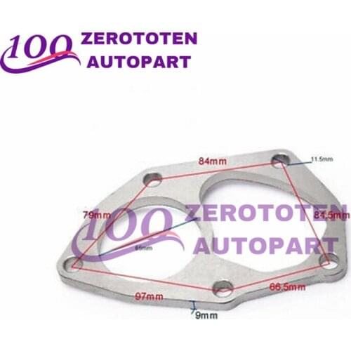 TF-CGQ101H New Performance Stainless Steel Turbo Exhaust Flange For Mitsubishi Lancer EVO 4~9 Dump Outlet