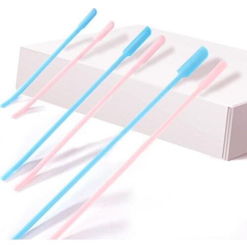 Flexible Silicone Scraper Reusable Beauty Safe Spatula Makeup Brushes Tools
