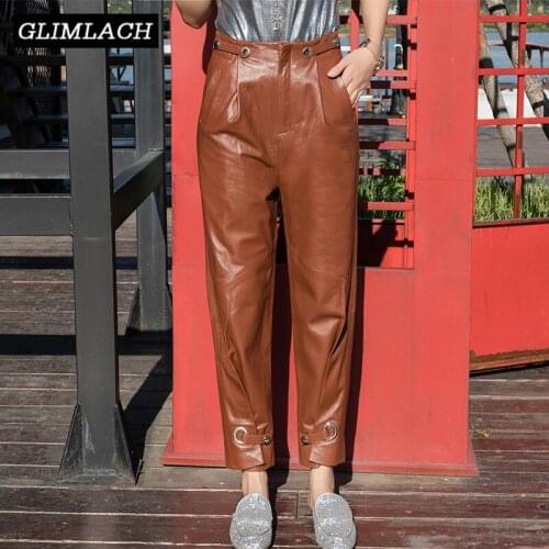 GLIMLACH Women's Tapered Trousers
