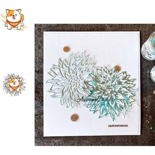 Lace Flower Plant Metal Cutting Dies Scrapbooking Stencil DIY Decorative Embossing Craft Die Cuts Card Making New Dies For 2019