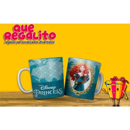 MUG Princess DISNEY MERIDA BRAVE MUG gift coffee gift you personalized