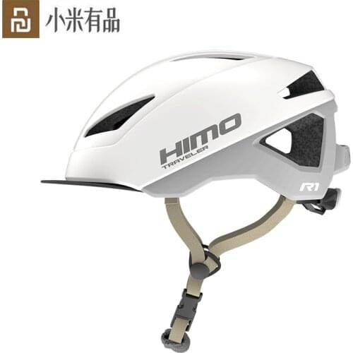 Youpin HIMO Riding Helmet Multi-purpose Bike Helmet Cushioning Impact Resistance Detachable Brim Sports Riding Helmet Unisex