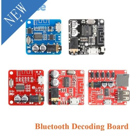 DIY Bluetooth Audio Receiver Module Bluetooth 4.1 4.2 5.0 MP3 Lossless Decoder Board Wireless Stereo Music Board A252 BT-Mini