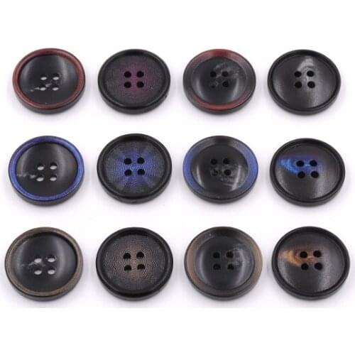 Four eyes resin suit buckle womens small suit button coat button coat jacket fashion buckle new sweater buckle