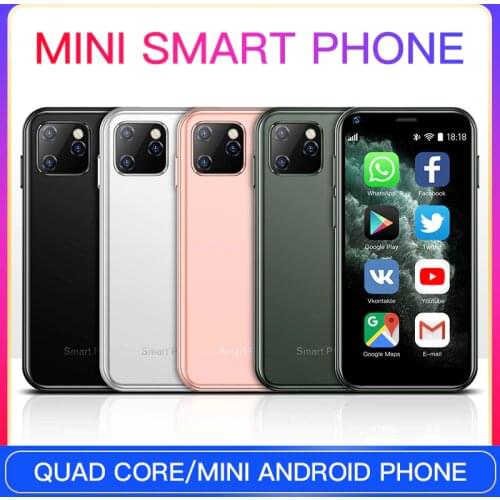 SOYES XS11 new foreign trade hot sale ultra-thin small Android quad-core smart pocket mini phone dual card dual standby