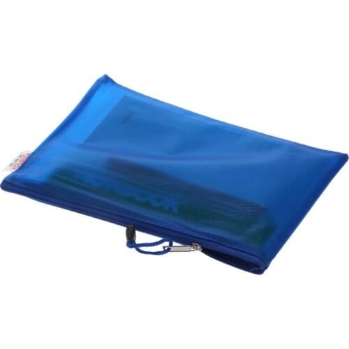 Document Bag A5 Zipper File Pocket Storage Organizer Office School Waterproof 32CB