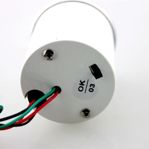 52mm Tachometer Gauge Meter Yellow LED 0-8000 RPM Car Dash Instrument