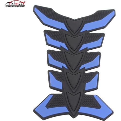 Motorcyle Oil Gas Tank Protector Pad Decal Cover Motorbike Rubber Stereo Waterproof Decoration Sticker For Harley Yamaha Suzuki