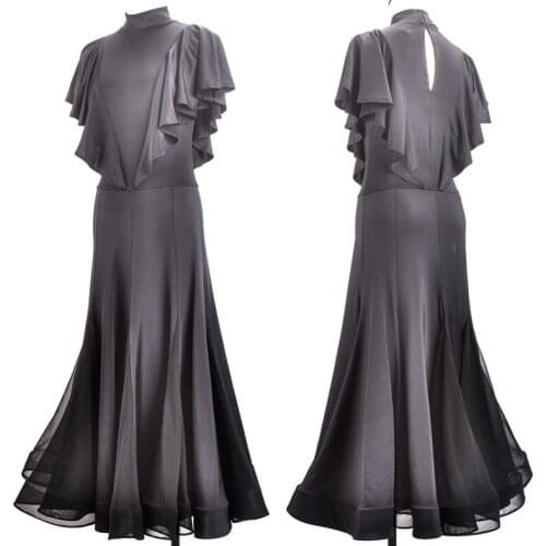 Ballroom Dance Competition Dresses 2020 Standard Waltz Tango Dress party Long Dress Adult Performance Ballroom Dance Wear BI014