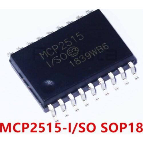 1pcs MCP2515-I/ST MCP2515 network interface control chip SPI TSSOP-20 MCP2515-I/SO MCP2515 SOP18 Single chip microcomputer IC