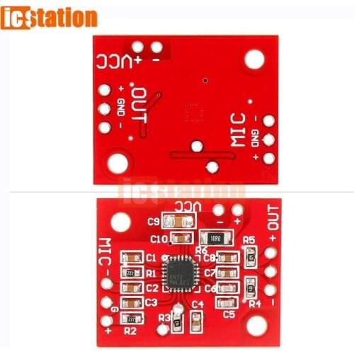 1PCS K472 Low Noise Electret Microphones Amplifier Board NEW