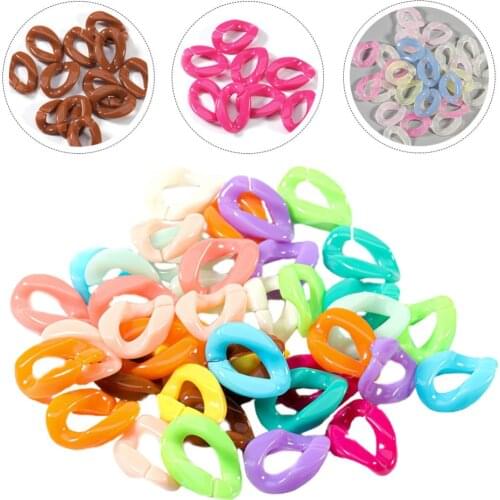 150pcs DIY Link Clips Open Design Connection Hooks for Crafts Making