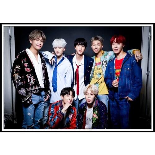 2021 South Korean Groups Kpop Bangtan Boys Poster New BE Poster HD Photo Fan Gift Room Decoration HD Wall Decor Wall Stickers