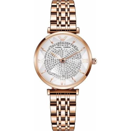 Women Watch 5pcs Set Women Bracelet Watches Casual Ladies Dress Wristwatch Earrings Necklace Suit Female Quartz Clock Gift Box