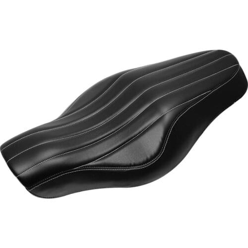 One Piece Two up Driver & Rear Passenger Seat For Harley Sportster XL883 1200 N Iron 48 72