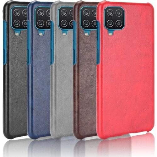 Slim For Samsung Galaxy A22 4G Case Litchi Skin Pattern PU Leather and PC Book Cover For Samsung A22 A 22 4G Phone Case