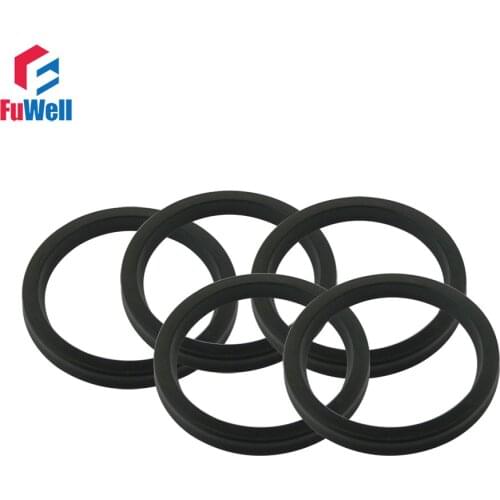 USH Type Hydraulic Oil Seal 11.2x19.2x5mm NBR Piston Seal Ring For Oil Cylinder Hydraulic Pump Oil Seal 16x24x5/28x36x5mm