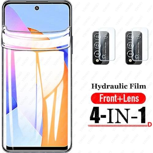 On for Honor 10X Lite Hydrogel Film Screen Protector for Huawei Huawey Honer 10x 9x 10 9 X Lite Light Back Camera Lens Glass
