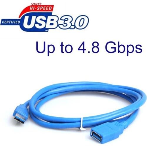 10pcs 3ft USB 3.0 High Speed SuperSpeed Extension Cable A Male to A Female