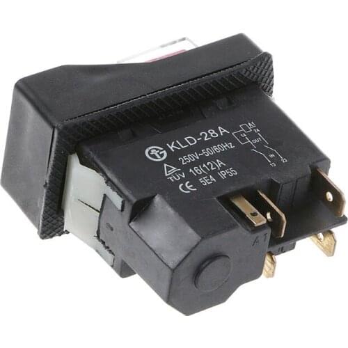 KLD-28A Waterproof Magnetic Switch Explosion-proof Pushbutton Switches 220V IP55 649E