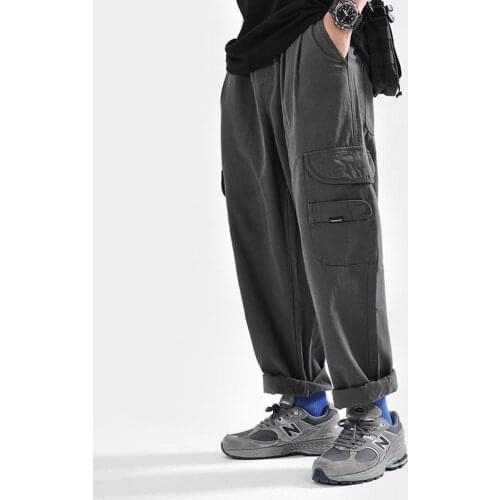 LuckBN Men's Trousers With Pockets