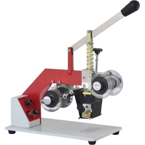 Coding machine heating steel stamping production date hot stamping copper characters double row handheld inkjet printer