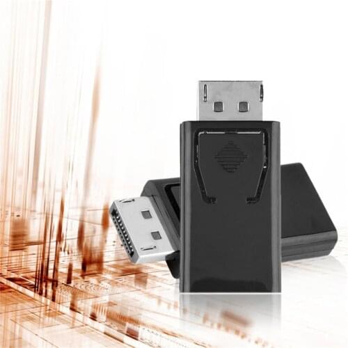 Mini Male to Female Converter Cable Adapters Display Port 1080P HDMI-compatible Adapter Cable Video Audio Connector for HDTV PC