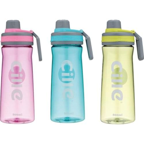 Hot 800ml large capacity my Water Bottle portable Sport outdoor Plastic kettle Fruit Juice handle bottle with tea infuser