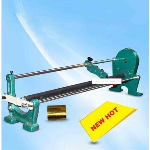 ZT-2 Manual Gold Foil Paper Cutting Machine 0-700mm Adjustable Aluminum Foil Gold Paper Cutting Machine Ribbon Slitting Hot Sale