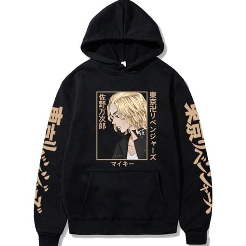 2020 Japan Anime Tokyo Revengers Cosplay Hoodie Women Men Harajuku Manjiro Sano Sweatshirt Pullover Sudaderas Hombre