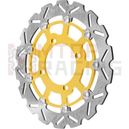 Motorcycle Rear Brake Disc For Kawasaki Z750 2004-2006 Z750S 2005-2006 Z1000 2003-2006 Brake Rotor Gold