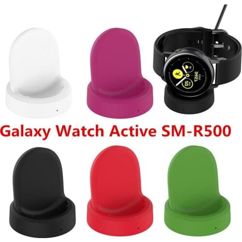 30pcs DHL Portable Wireless Fast Charging Power Source Charger For Samsung Galaxy Watch Active R500 USB Cable Fast Charging