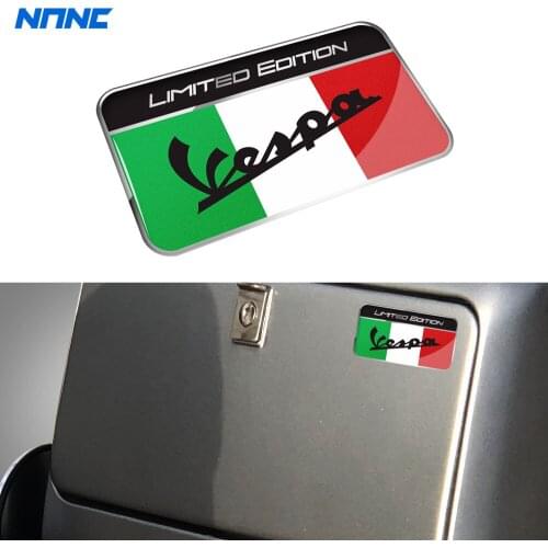 3D Motorcycle Sticker Case for Vespa Lxv 125 GTS300 LX150 GTV Italy Flag Limited Edition Decals