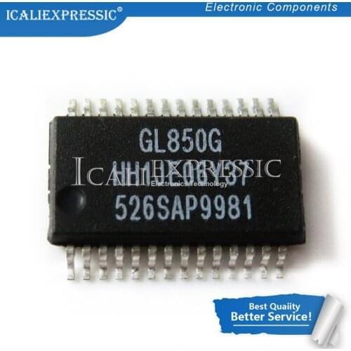 5PCS GL850 SSOP28 USB 2.0 HUB Controller IC GL850G In Stock
